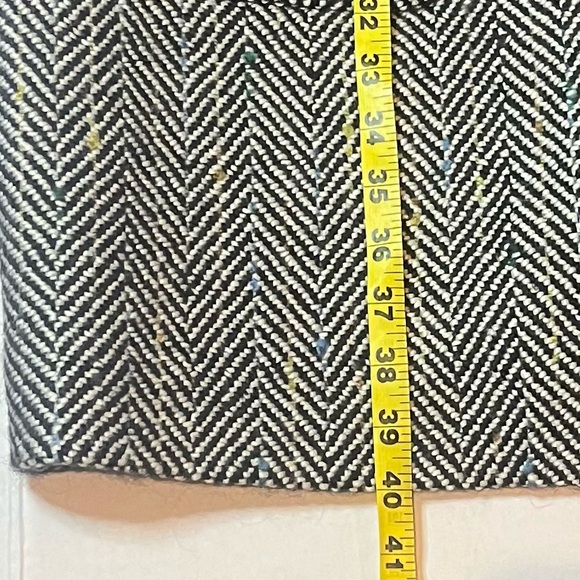 Madewell Flecked Herringbone Tweed Elmcourt Car Coat - Picture 15 of 16